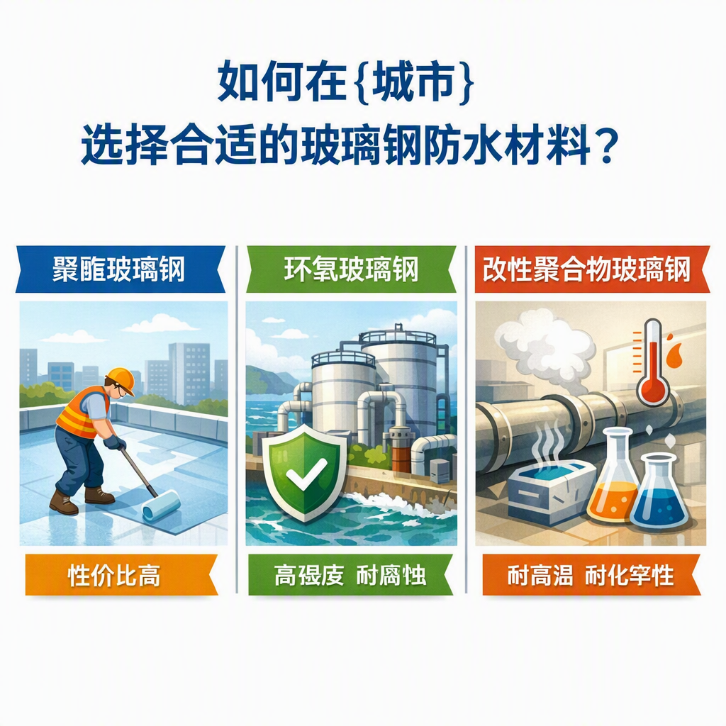 如何在锡林郭勒选择合适的玻璃钢防水材料?