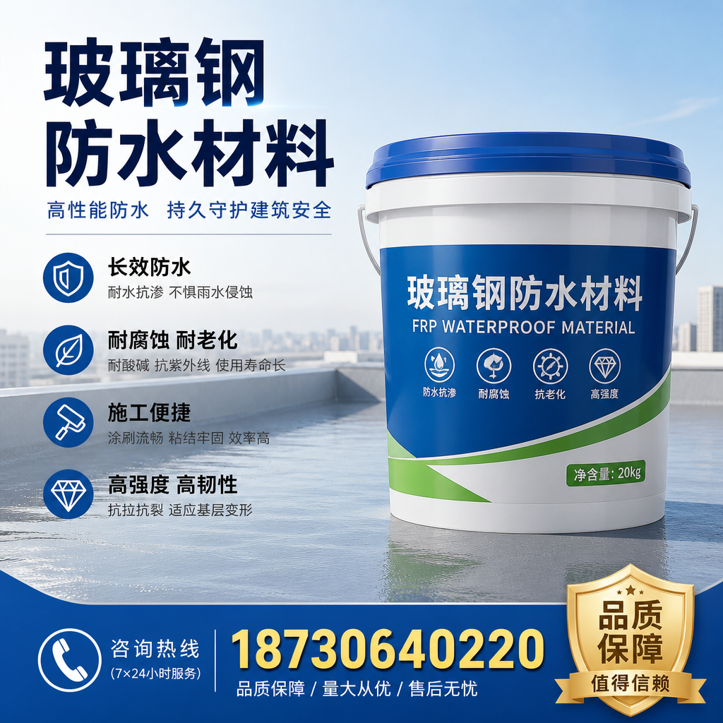 专家解析:玻璃钢防水材料的市场前景分析在 锡林郭勒